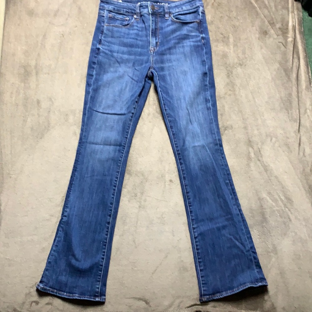 American Eagle hi rise skinny kick Jean